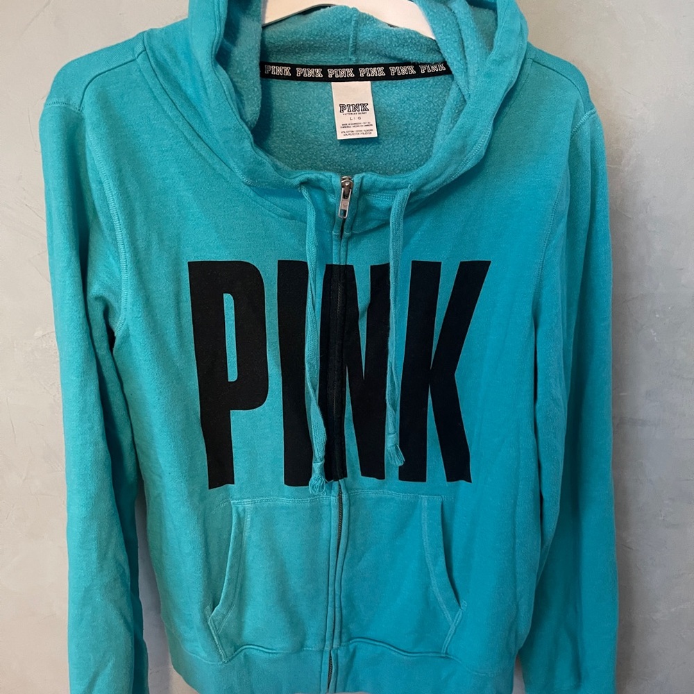 Victoria's Secret PINK Teal Hoodie